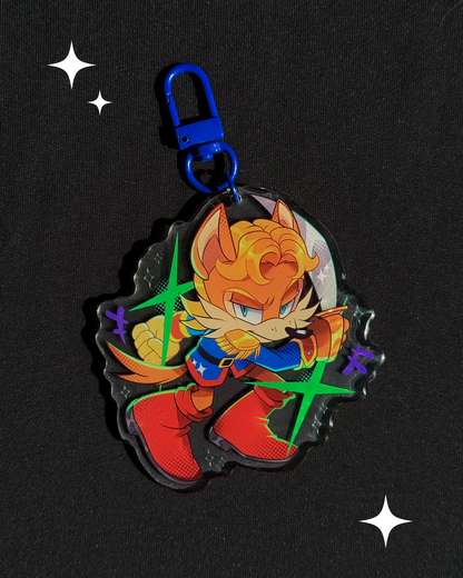 Sonic The Hedgehog [ARCHIE COMICS EDITION] Acrylic Keychains