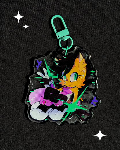 Sonic The Hedgehog [ARCHIE COMICS EDITION] Acrylic Keychains