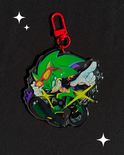 Sonic The Hedgehog [ARCHIE COMICS EDITION] Acrylic Keychains