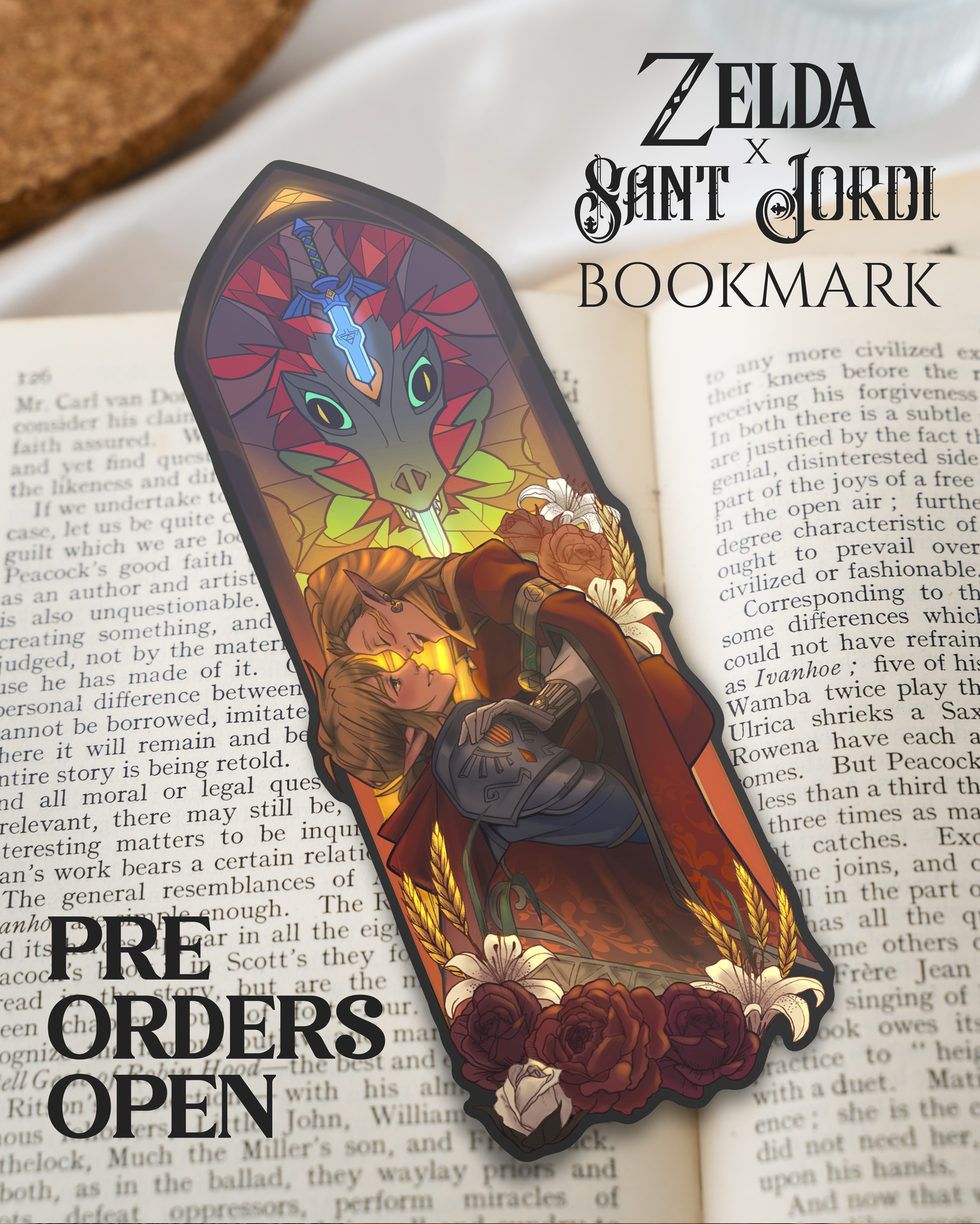 Zelda x Sant Jordi Bookmarks